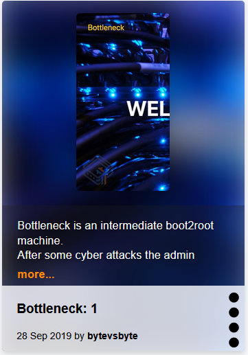 Bottleneck